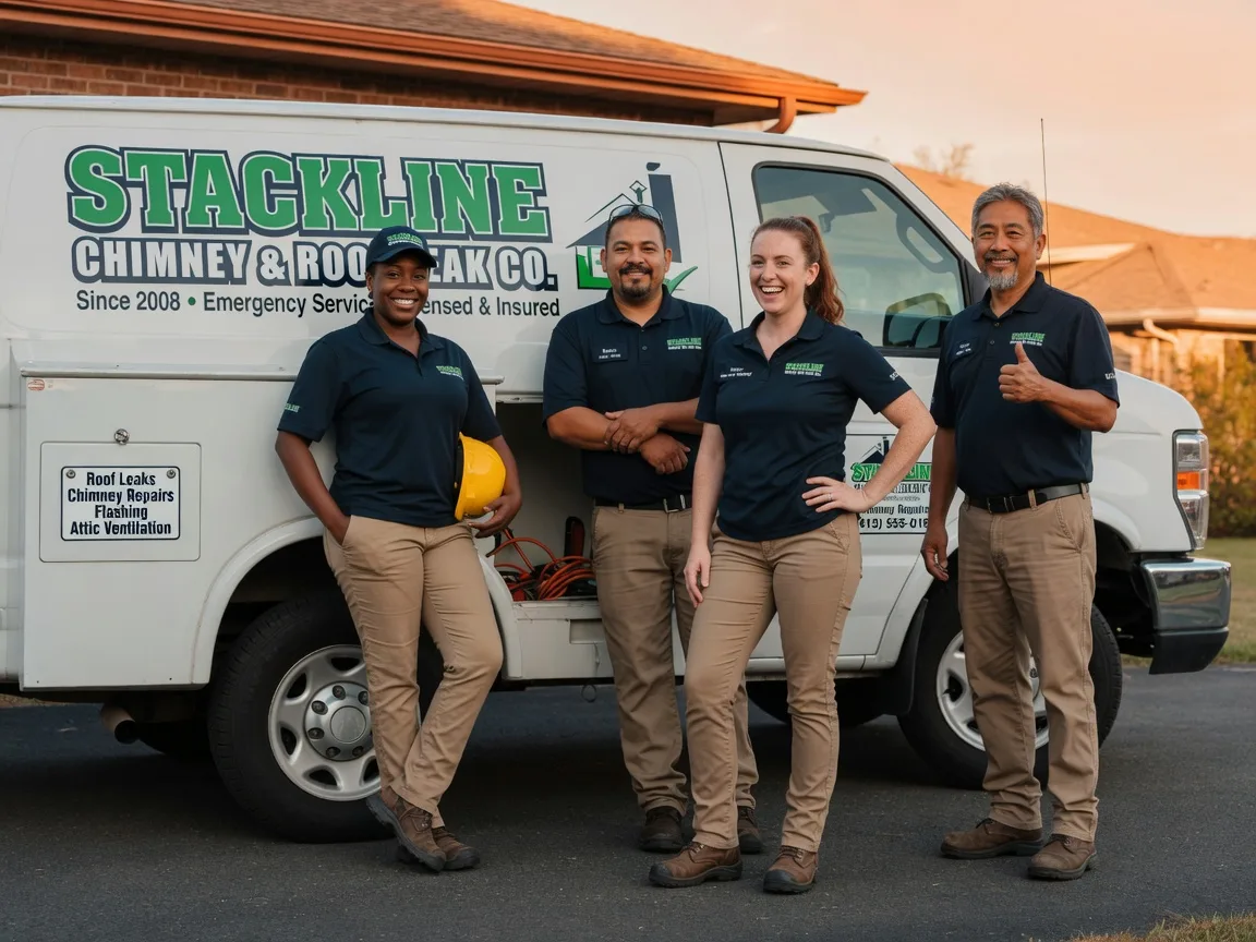 Chimney flashing repair company in Alexandria, OH